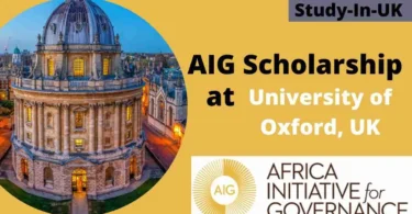 Step by step guide in applying for Africa Initiative for Governance (AIG) Scholarships