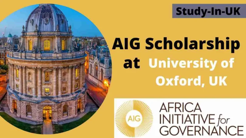 Step by step guide in applying for Africa Initiative for Governance (AIG) Scholarships